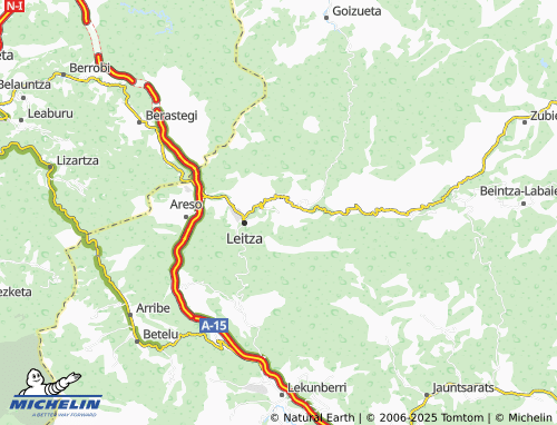 MICHELIN Gorriztaran map - ViaMichelin
