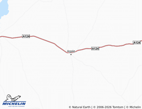 MICHELIN Agaie map - ViaMichelin