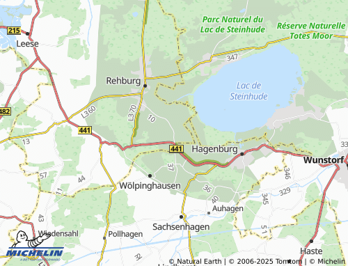 MICHELIN Winzlar map - ViaMichelin