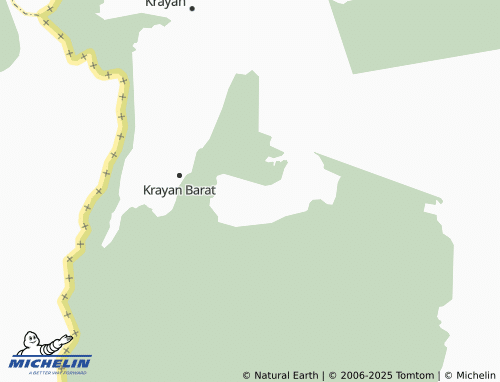 MICHELIN Long Mangan map - ViaMichelin