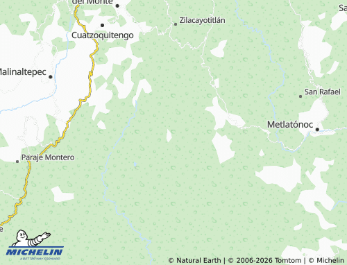 Mapa MICHELIN Zitlaltepec - ViaMichelin