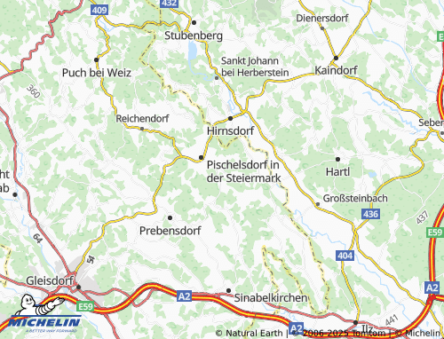 Kaart MICHELIN Schachen-Nord - ViaMichelin