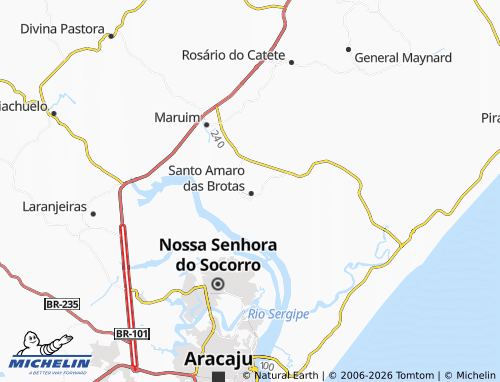 MICHELIN Comendador Travassos map - ViaMichelin
