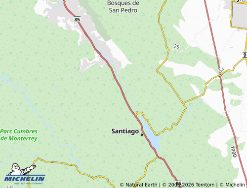 MICHELIN-Landkarte Santa Mónica - ViaMichelin