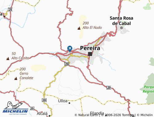 Mapa MICHELIN Las Pirámides - ViaMichelin