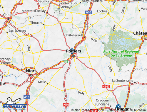 Mapa MICHELIN Vienne - ViaMichelin