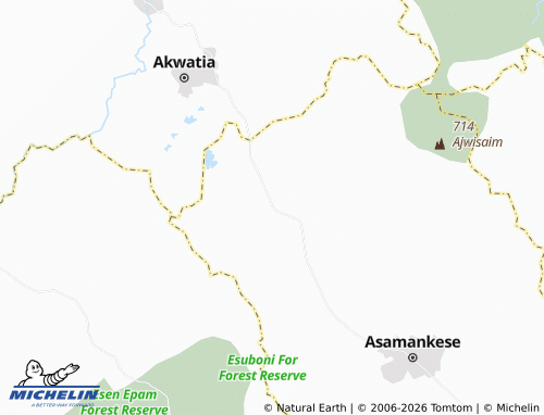 Mapa MICHELIN Osenasi - ViaMichelin