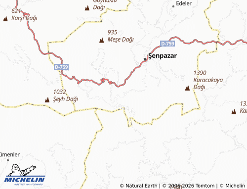 Mappa MICHELIN Salman - ViaMichelin