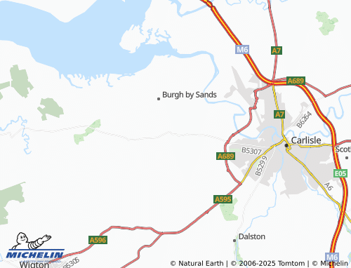 MICHELIN Moorhouse map - ViaMichelin