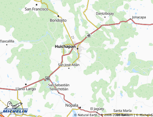 MICHELIN La Estación map - ViaMichelin