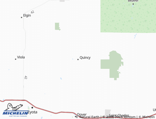 MICHELIN Quincy map - ViaMichelin