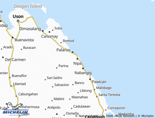 Mapa MICHELIN Nipa - ViaMichelin