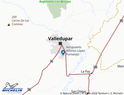 Kaart MICHELIN 1 de Mayo - ViaMichelin