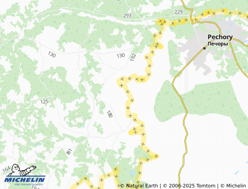 MICHELIN Tiirhanna map - ViaMichelin