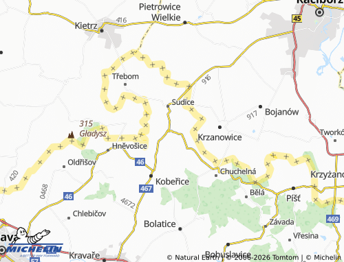 Mappa MICHELIN Rohov - ViaMichelin