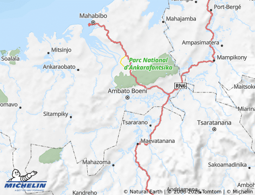 Mappa MICHELIN Ambato Boeni - ViaMichelin