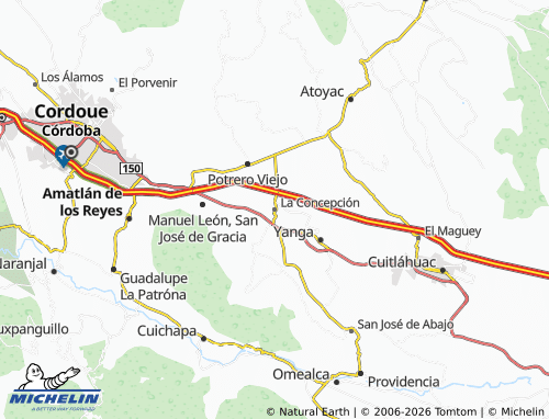 Carte MICHELIN La Concepción - ViaMichelin