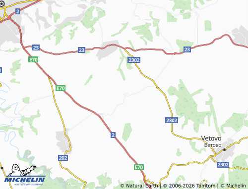 Mapa MICHELIN Yastrebovo - ViaMichelin