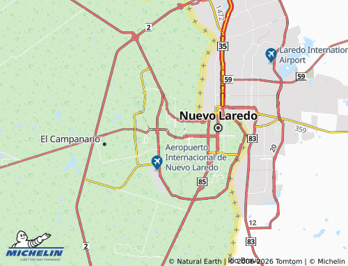 Mappa MICHELIN Luis Donaldo Colosio - ViaMichelin