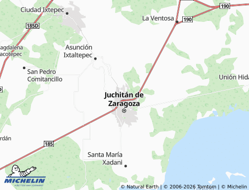 Mapa MICHELIN Virgen de Guadalupe - ViaMichelin