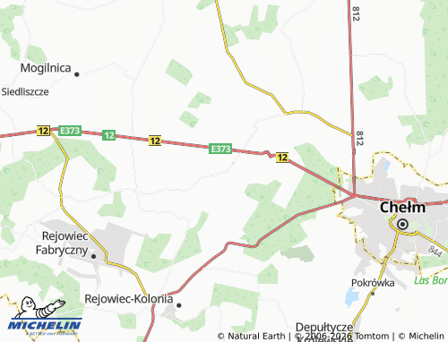 MICHELIN Henrysin map - ViaMichelin