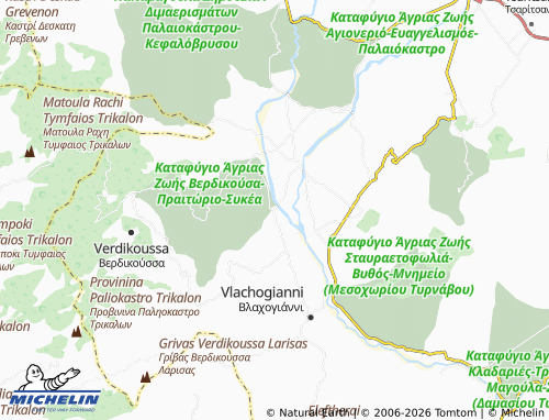MICHELIN Praitorio map - ViaMichelin