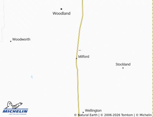 Kaart MICHELIN Milford - ViaMichelin
