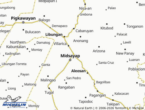 MICHELIN Kiwanan map - ViaMichelin
