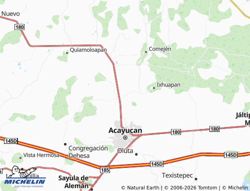 Mapa MICHELIN Tecuanapa - ViaMichelin