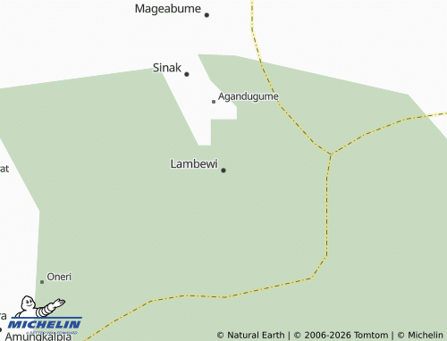 Mapa MICHELIN Lambewi - ViaMichelin