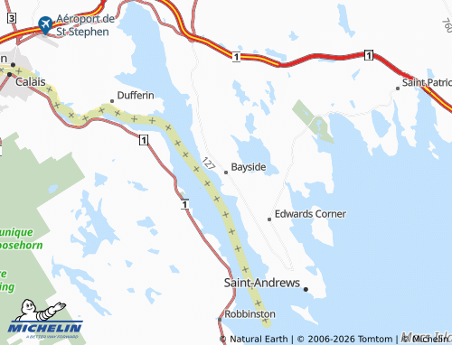 Mapa MICHELIN Bayside - ViaMichelin