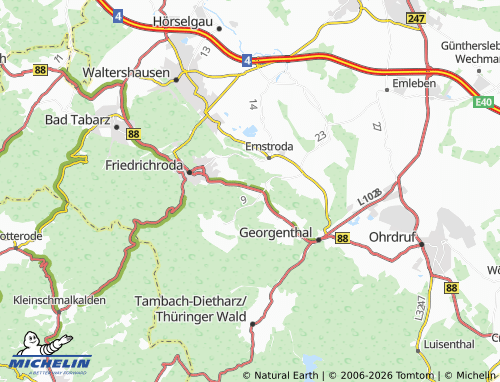 MICHELIN Engelsbach map - ViaMichelin