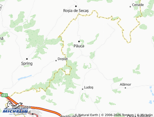 Mappa MICHELIN Presaca - ViaMichelin