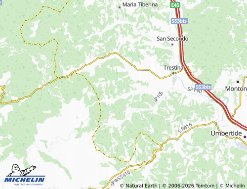 MICHELIN-Landkarte Sterpeto - ViaMichelin