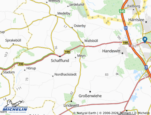 MICHELIN Meyn map - ViaMichelin