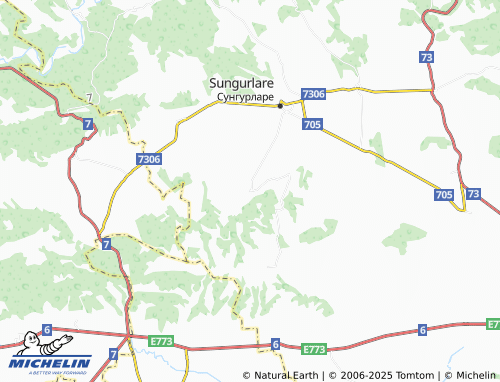 MICHELIN Grozden map - ViaMichelin