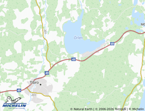 Carte MICHELIN Strandskogen - ViaMichelin