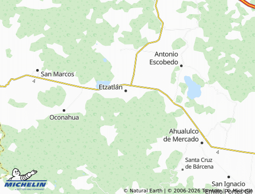 Mappa MICHELIN El Guayabito - ViaMichelin