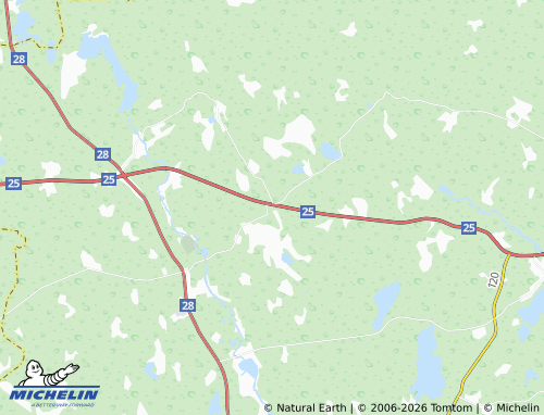 MICHELIN-Landkarte Algutsboda - ViaMichelin