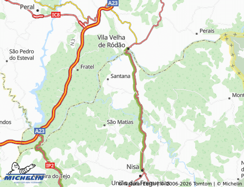 Mapa MICHELIN Monte do Pardo - ViaMichelin