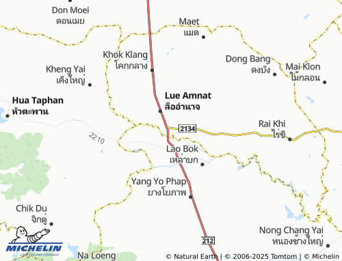 MICHELIN Amnat map - ViaMichelin