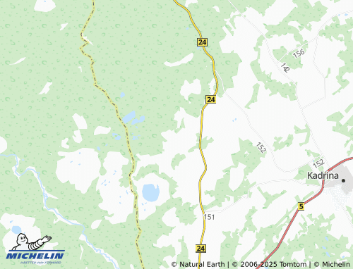 MICHELIN Kõrveküla map - ViaMichelin