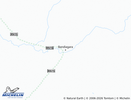 MICHELIN Bandiagara map - ViaMichelin