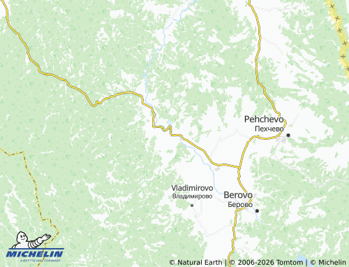 Mappa MICHELIN Budimirci - ViaMichelin