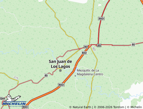 MICHELIN Los Lagos map - ViaMichelin
