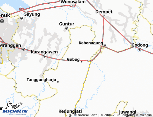 Carte MICHELIN Kejawan - ViaMichelin