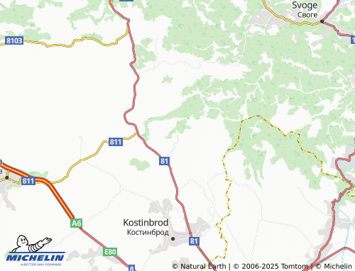 Kaart MICHELIN Gradets - ViaMichelin
