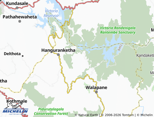 Mappa MICHELIN Galauda South - ViaMichelin