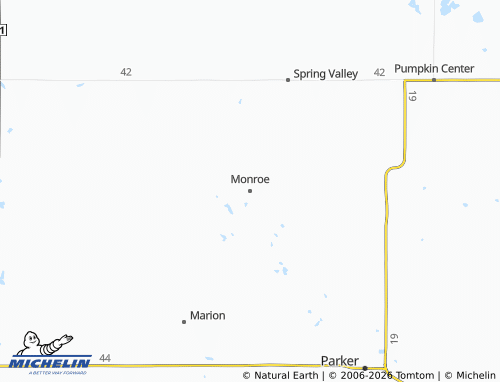 Mappa MICHELIN Monroe - ViaMichelin