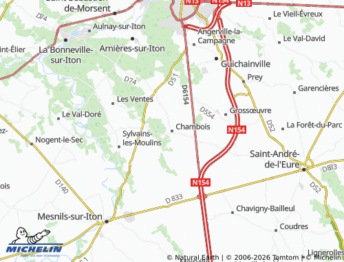 MICHELIN-Landkarte Chambois - ViaMichelin